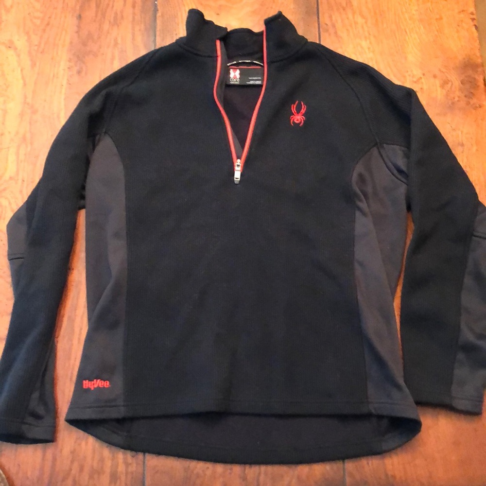 Spyder 1/4 zip pull over